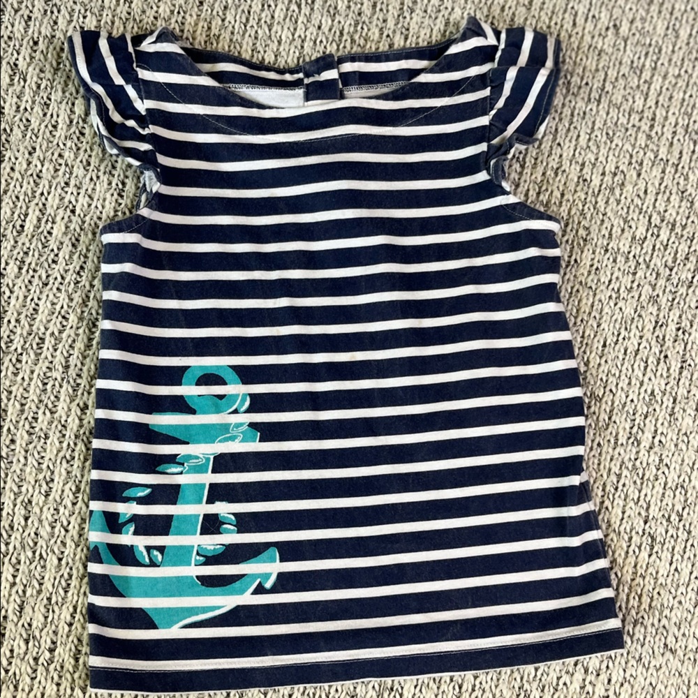 Girls Janie and Jack sleeveless T-shirt size 6